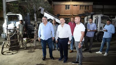 محافظ أسيوط يتفقد مركز صيانة السيارت والمعدات بقرية منقباد   