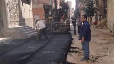 محافظ المنيا: متابعة أعمال رصف ورفع كفاءة عدد من الشوارع والطرق بمركز بنى مزار
