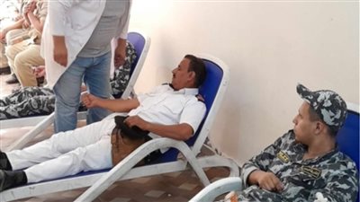 مديرية أمن جنوب سيناء تنظم حملة للتبرع بالدم لصالح المرضى والمصابين