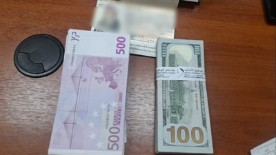 ضبط 3 متهمين حال محاولتهم تهريب عملات محلية بميناء القاهرة الجوى