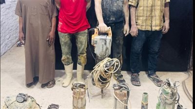 ضبط 4 أشخاص بالقاهرة لقيامهم بالحفر والتنقيب غير المشروع عن الآثار