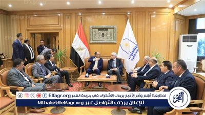 وزير التعليم العالي يجتمع بمجلس جامعة حلوان