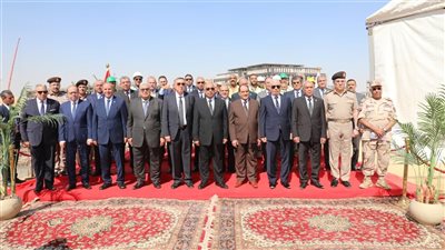 وزير العدل ورؤساء الجهات والهيئات القضائية يتفقدون مدينة العدالة بالعاصمة الإدارية الجديدة