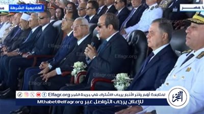 بعد تخرجهم| الرئيس السيسي يحذر طلبة أكاديمية الشرطة من أمرين