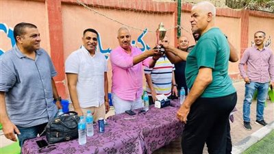 وكيل الشباب والرياضة بالجيزة يشهد ختام دوري الأحياء في خماسي كرة القدم