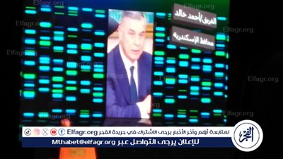 تكريم محافظ الإسكندرية في مهرجان الإسكندرية السينمائي 