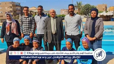 وكيل تعليم الأقصر يشهد تصفيات بطولة السباحة بنادي الأقصر الرياضي