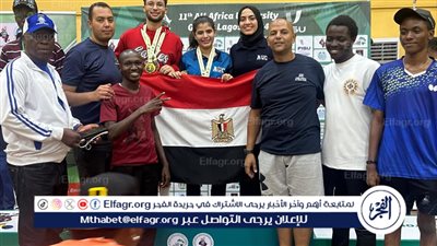 البعثة المصرية للرياضة الجامعية تكتسح بطولة الألعاب الإفريقية للجامعات