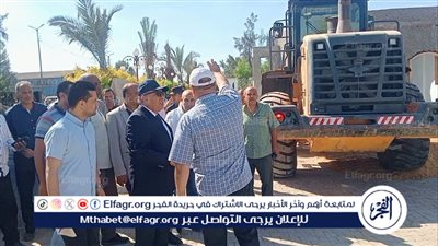 محافظ الدقهلية ومدير الأمن يشهدان إزالة تعدي لإقامة منتجع سياحي على 4000 متر أراضي زراعية بأجا