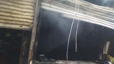 السيطرة على حريق في مكتبة بالمنوفية