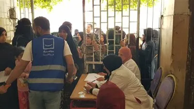 جامعة بنها تنظم قافلة طبية بقرية كوم أشفين بقليوب