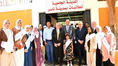 محافظ أسوان يفتتح مشروع الإحلال والتجديد بمبنى المدينة الجامعية للطالبات