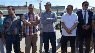 محافظ أسيوط يواصل متابعته لأعمال صيانة وإصلاح تسريب مفاجئ بخط طرد الدائرى