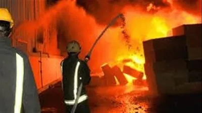 قرارات من النيابة بشأن نشوب حريق داخل محطة الطرف الصحي في أبو رواش بكرداسة