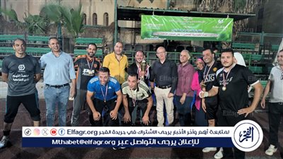 فوز فريق نجوم جامعة الفيوم بالمركز الأول في مسابقة كرة القدم الخماسية للعاملين بالجامعة 