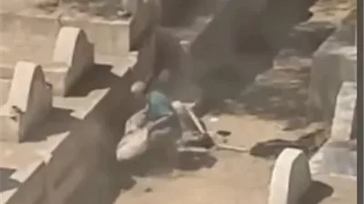 أمن القليوبية عن واقعة استخراج عظام من مقابر الخانكة: مقابر صدقة