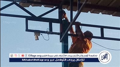 رئاسة دكرنس تنفذ ازالة مخالفة بناء علي طريق شربين بالدقهلية 