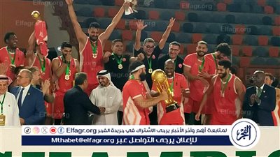 العربى القطرى يفوز بالبطولة العربية لكرة السلة