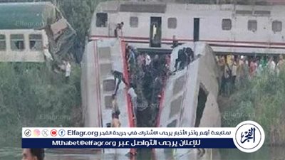 الصحة تكشف تفاصيل حادث قطار المنيا وحالة المصابين