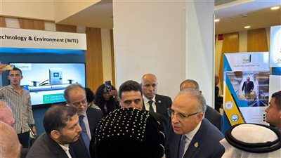وزير الري يفتتح فعاليات المعرض المقام ضمن فعاليات أسبوع القاهرة السابع للمياه
