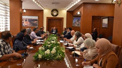 رئيسا جهاز شئون البيئة وتنظيم إدارة المخلفات يتفقدان منظومة عمل نوبات تلوث الهواء 