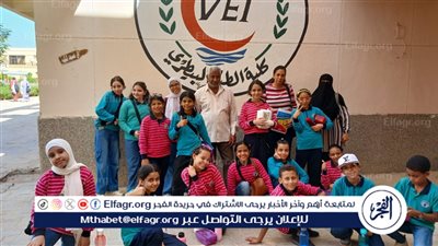 جامعة قناة السويس تستضيف طلاب مدرسة الفاروق عمر وتقدم لهم تجربة في الزراعة والطب البيطري