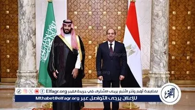 عاجل|الرئيس السيسي وولي العهد السعودي يشهدان توقيع اتفاقية تشجيع وحماية الاستثمارات