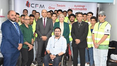 وفد قطاع التدريب بالإنتاج الحربي يشارك في مراسم إلتحاق عدد من خريجي المنشآت التعليمية 