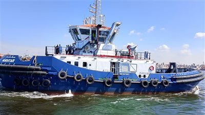 ميناء الإسكندرية تستلم القاطرة البحرية 