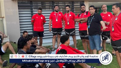 منتخب الشاطئية يخوض مرانه الرئيسى استعدادًا لمواجهة غانا في كأس الأمم الأفريقية