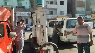 متابعات ميدانية لرؤساء مركزي الباجور وأشمون بالمنوفية لمواقف السيارات ومحطات الوقود