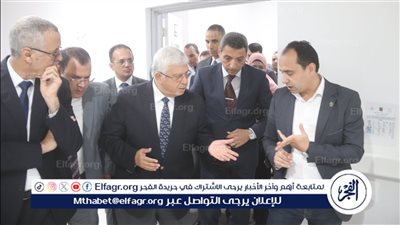 وزير التعليم العالي ومحافظ السويس يزوران طلاب جامعة الجلالة