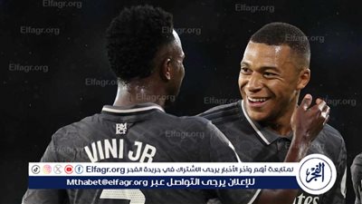 كيليان مبابي يقود ريال مدريد للتقدم على سيلتا فيجو في الشوط الأول