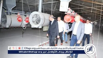 محافظ المنيا يتفقد مشروعات تسمين الدواجن والمجزر الآلي بالمنطقة الصناعية