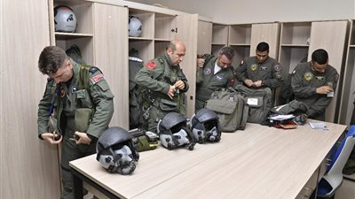 القوات الجوية المصرية والباكستانية تنفذان التدريب الجوى (أندوس شيلد2024)