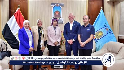 القائم بأعمال رئيس جامعة الأقصر تستقبل وفد المكتب الثقافي بالسفارة الأمريكية