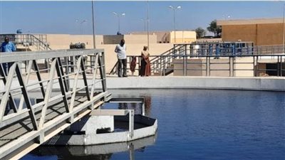 متابعة ميدانية لمشروع إعادة تأهيل محطات مياه الشرب بمدينة أبو سمبل السياحية
