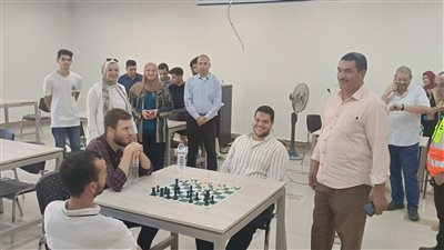 جامعة أسيوط الأهلية تنظم بطولة الشطرنج على مستوى كليات الجامعة  