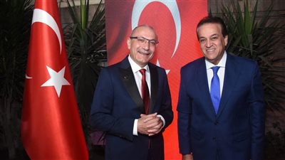 السفارة التركية بالقاهرة تحتفل بالذكرى الـ101 لتأسيس جمهورية تركيا ‏