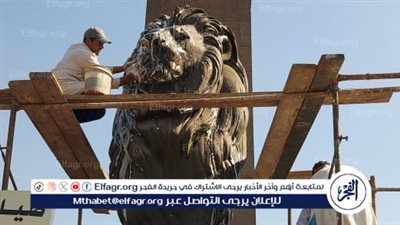 مرممو أسود قصر النيل: سنلجأ للقضاء ضد المتسبب بنشر شائعة تشويهنا للتماثيل 