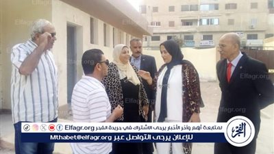 في أول جولة.. وكيل التعليم بمطروح يتفقد مجمع الصفتي والثانوية بنات