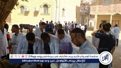 جامعة سوهاج تواصل إطلاق قوافلها البيطرية المجانية لقرية سفلاق