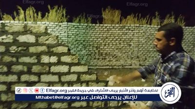  حملة إزالة ليلية بقرية سلامون بسوهاج