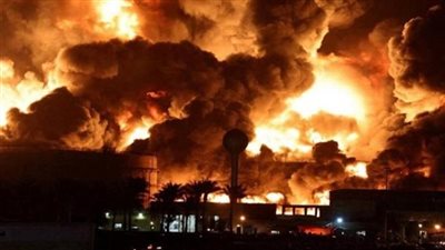   ضربات أمريكية بريطانية بمزاعم استهداف مرافق تخزين صواريخ الحوثي 