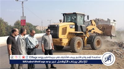 رفعت 280 طن..حملة مكبرة لرفع القمامة والمخلفات على جانبي الطرق بطلخا من ناحيه الغربية