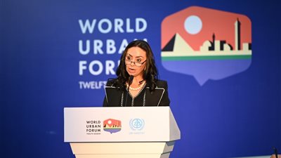 وزيرة التضامن تشارك في جلسة 