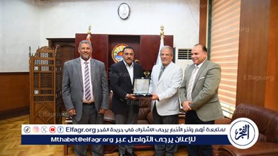 تفاصيل زيارة عميد المعهد العالي التكنولوجي بالعاشر من رمضان لمحافظة مطروح 