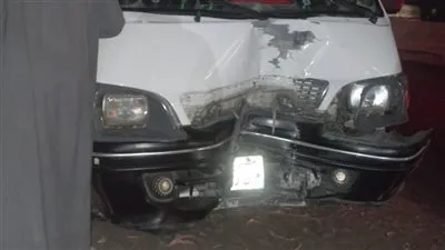 إصابة 3 أشخاص إثر تصادم ميكروباص بالرصيف بالمنوفية