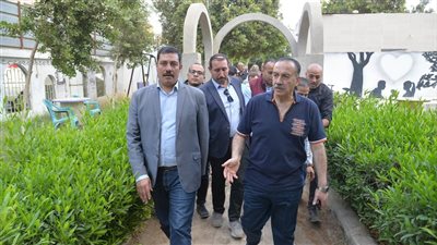 محافظ أسيوط يتفقد حديقة اللجنة الرياضية للعاملين بالوحدة المحلية لمركز ومدينة القوصية   