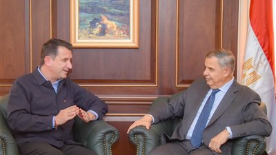 محافظ الإسكندرية يستقبل عمدة مدينة تيرانا وسفير جمهورية ألبانيا بالقاهرة 